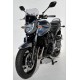 nose fairing ermax for GSF 650 BANDIT 09/11 blue metal (ykz ) + screen light black