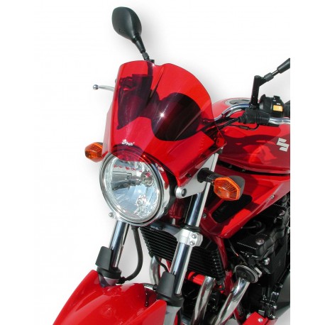 nose screen 24 cm ermax for 650 BANDIT N 05/08 - 1200/1250 N 06/09 (+ fitting kit S ) satin red