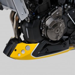 belly pan (evo 3 parts ) ermax for XSR 700 2016-2018, metallic grey 2016/2018(garage metal )