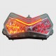 taillight ri√®re with blinkers E11 for lisence plate holder ermax GSR 600 2006/2011