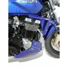 belly pan ermax for gsx 1400 2001/2007 metallic navy blue (blue/white bike )