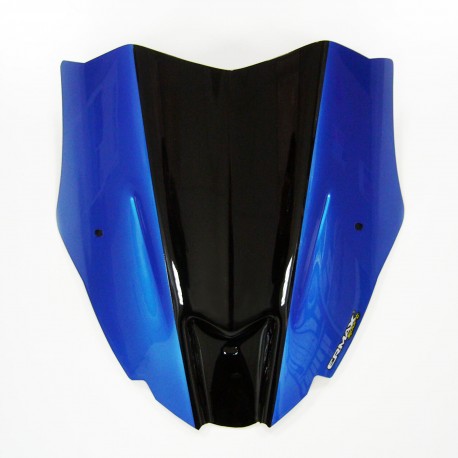 nose fairing ermax for GSX s 1000   2015-2019, silver carbon look 2015/2019
