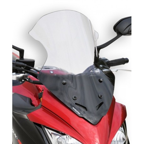 high protection windshield (56cm ) ermax for GSX s 1000   F 2015-2019 polycarbonate clear