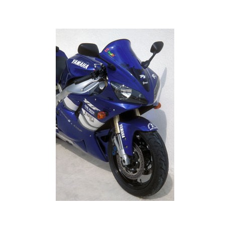 high protection windshield (+ 5cm soit 44 cm ) ermax for YZF R1 2000-2001 dark turquoise