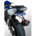 plate holder ermax for gsxr 1000   2005/2008 glossy black