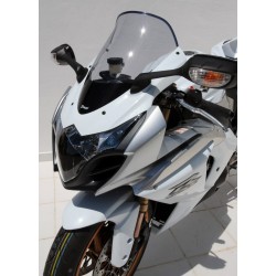 high protection screen + 5 cm (total height 39 cm ) ermax for GSXR 1000   2009/2016 light black