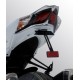 plate holder ermax for gsxr 1000   2009/2015 silver carbon look