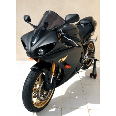 high protection windshield (+ 5cm soit 48cm ) ermax for YZF R1 2009-2014 grey