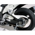 hugger arriere (with chain guard ) ermax for GSXR 1300 of 2008 √† 2017, white 2012/2017 (white glacier [yww] )
