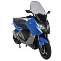 bulle haute protection scooter (+ 5cm soit 70cm+kit.fix. ) ermax for C 600 sport 2012-2015 light black