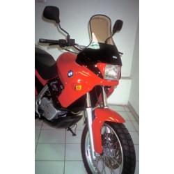 high protection screen + 20 cm ermax for F 650 funduro 94/96 red