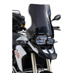 high protection windshield 45 cm ermax for F 800 GS (+ kit fix ) 2013/2017 light black