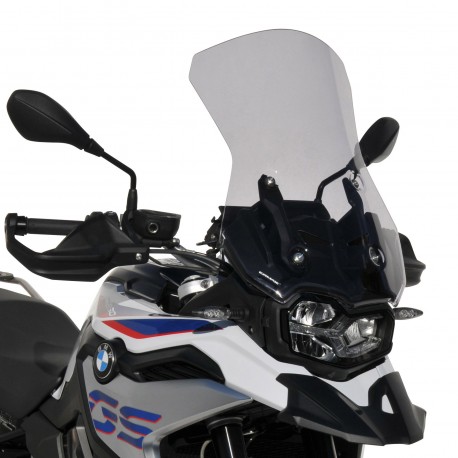 high protection windshield ermax for F 850 GS 2018-2019 light brown