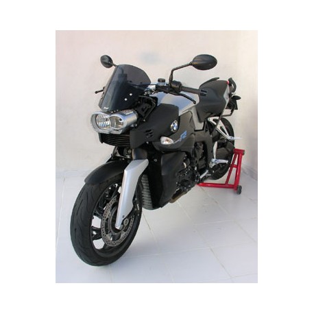 high protection windshield + 10 cm (total height 30 cm ) ermax for K 1200 R 2006/2008 light black