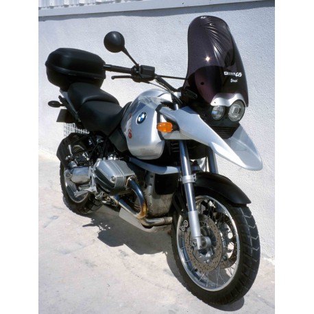 high protection windshield + 10 cm (total height 46 cm ) ermax for R 1150 GS 2000/2004 light black