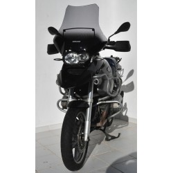 high protection windshield (15cm + soit 45cm+kit fixing ) ermax for R 1200 GS 2004-2012 light black
