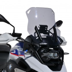 high protection windshield (compatible Adventure ) ermax for r 1250 gs 2019 light black