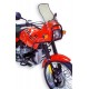 high protection screen (10cm + ) ermax for R 80/R100 GS 1990-1994 grey