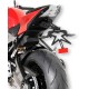 sup10 lisence plate holder aluminium black arm ermax for S 1000   R 2014-2016