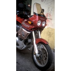 high protection screen + 15 cm ermax for cagiva 750/900 elephant fluo orange