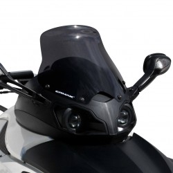 high protection windshield ermax for SPYDER RS/RSS 990 2008-2012 light brown