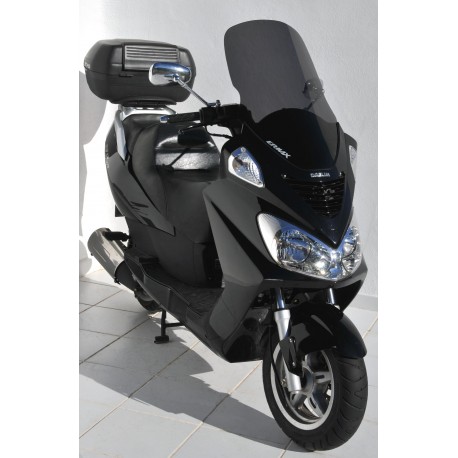 high protection windshield (10cm + soit 64cm ) ermax for 125 S2 2006-2010 light black