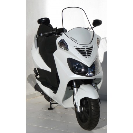 windshield original size (54cm ) ermax for 125 S2 2006-2010 light black