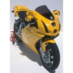 high protection windshield ermax for 749/999 r / s (+ kit fix ) 2003/2006 grey