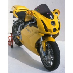 screen aeromax ermax for 749/999 r / s (+ kit fix ) 2003/2006 light brown clear