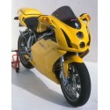 screen aeromax ermax for 749/999 r / s (+ kit fix ) 2003/2006 light black