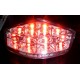 taillight white led no indicators + reflector for monster 696/1100/1100 s 2009 E11