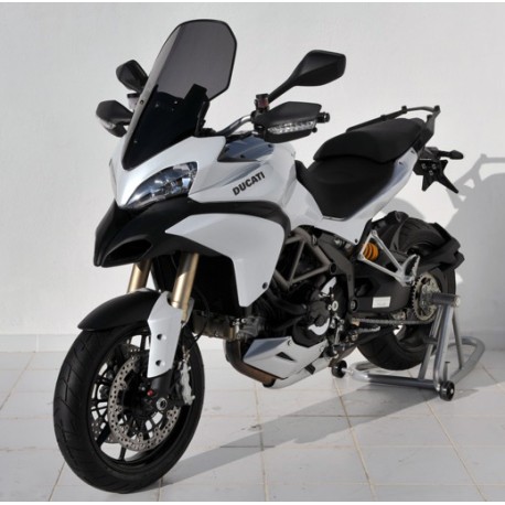 high protection screen + 10 cm ermax for MULTISTRADA 1200 S & pikes peak 2010/2012 smoked