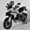high protection screen + 10 cm ermax for MULTISTRADA 1200 S & pikes peak 2010/2012 light black