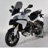 high protection screen + 10 cm ermax for MULTISTRADA 1200 S & pikes peak 2010/2012 black dark