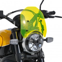 sport screen (+ fitting kit ) ermax for SCRAMBLER sixty2 2016-2019 dark black