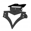 sup05 plate holder large model ermax aluminium black adjustable with blinkers holder