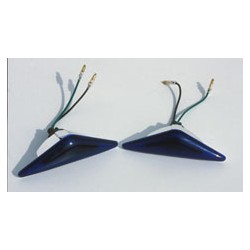 mini r√©p√©titeurs triangular √† ampoules (complement blinkers ) blue