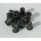ins5 rubber insert kit black M5 + steel screws chrom√© +rondelles (10 pi√®ces ) black