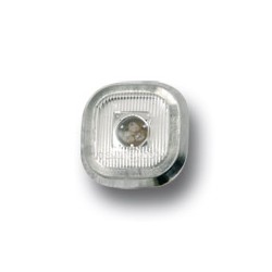no. 1 microphone r√©p√©titeurs (complement blinkers ) carr√©s white √† led