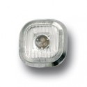 no. 1 microphone r√©p√©titeurs (complement blinkers ) carr√©s white √† led