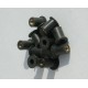 ins4 rubber insert kit black M4 + steel screws chrom√© +rondelles (10 pi√®ces )