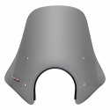 pare brise sportivo  (45cm cutting round ) light black