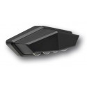 edp06 plate lighting 4 led black horizontal