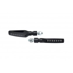 N¬∞46 mini blinker bar black with led SEQUENTIELLE