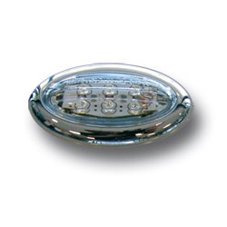 no. 5 mini side markers oval noirs with led