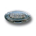 no. 5 mini side markers oval noirs with led