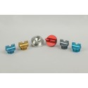 bh lls oil cap colored aluminium suzuki universal M20 blue