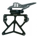 sup02 plate holder large model ermax aluminium black adjustable with blinkers holder