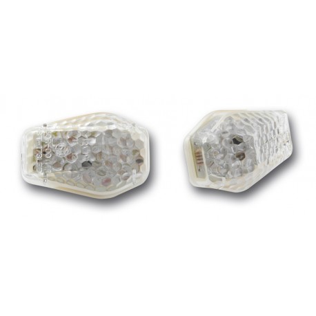 no. 33k turn signal front white with led E 11 ermax for kawasaki