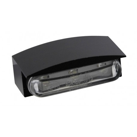 edp04 plate lighting 3 led aluminium black E11